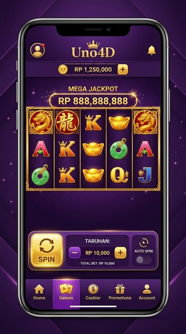 uno4d — cuplikan layar ringkas